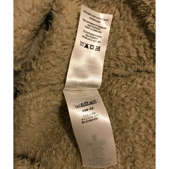 Patagonia Women's Los Gatos El Cap Khaki 1/4 Zip Fleece Pullover Top - Small - Picture 11 of 12